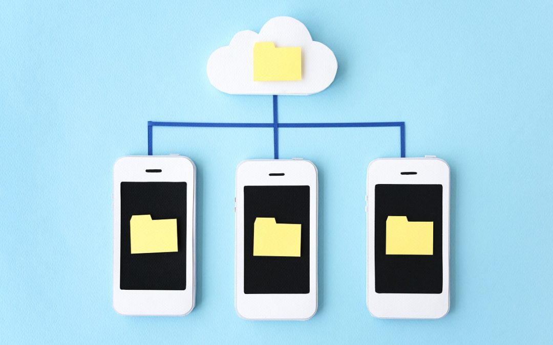 cloud connecting phones