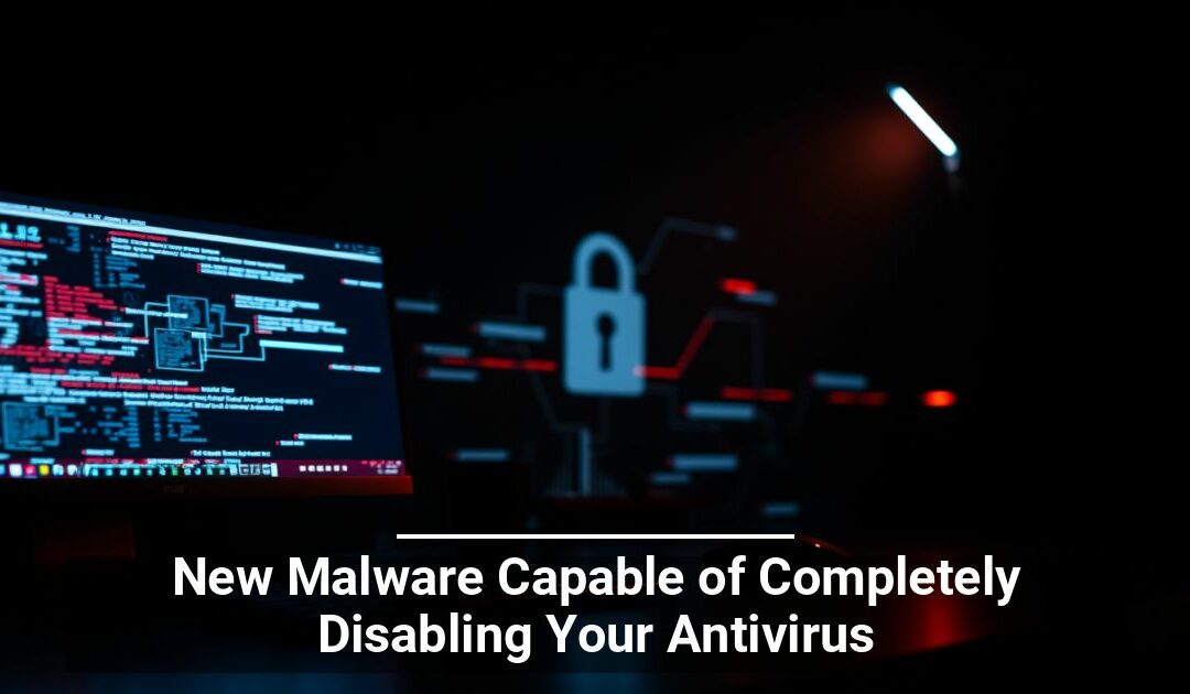 New Malware Capable of Completely Disabling Your Antivirus