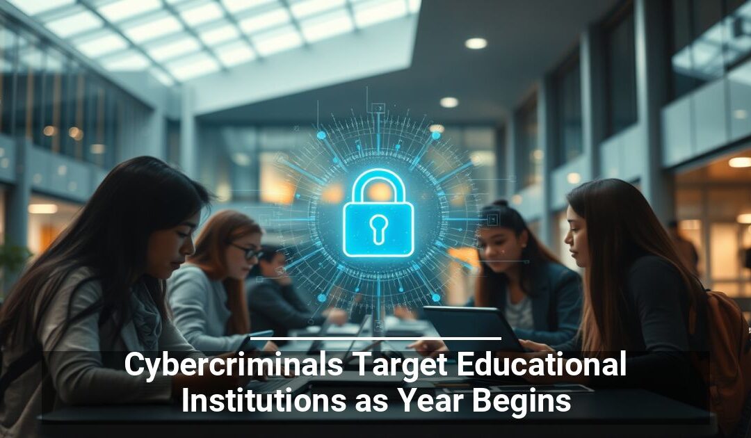 Cybercriminals Target Educational Institutions as Year Begins