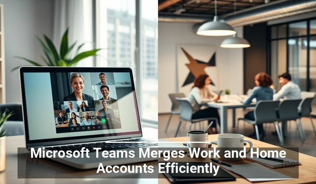 Microsoft Teams Merges Work and Home Accounts Efficiently