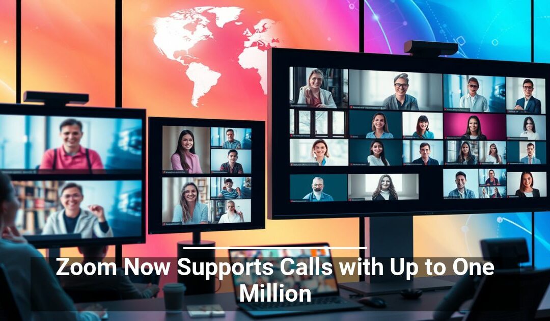 Zoom Now Supports Calls with Up to One Million