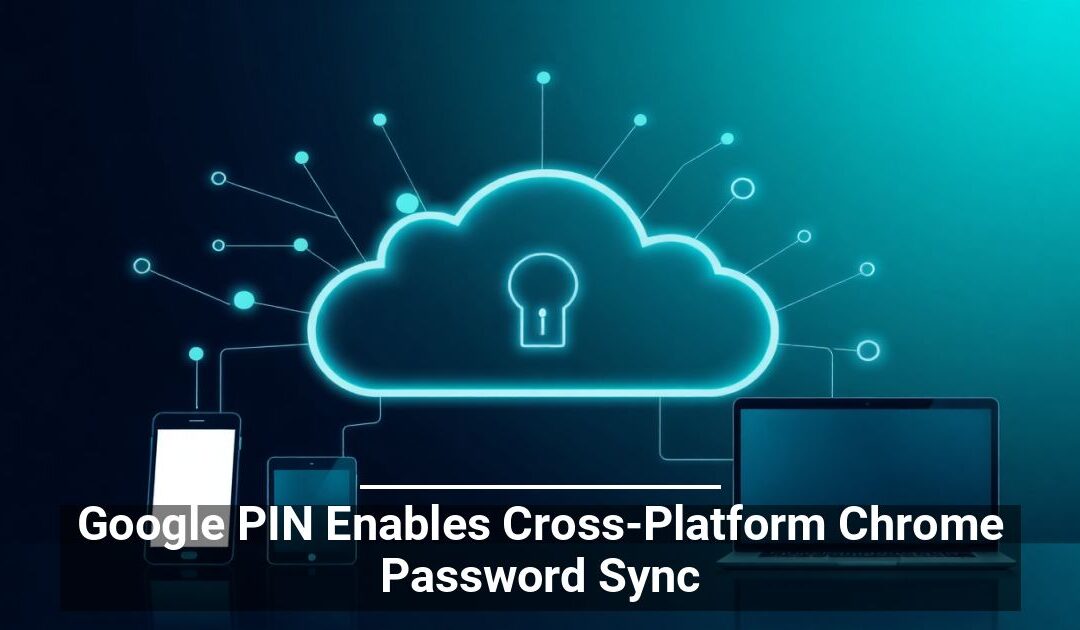 Google PIN Enables Cross-Platform Chrome Password Sync