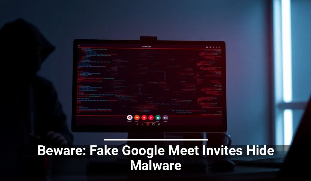 Beware: Fake Google Meet Invites Hide Malware