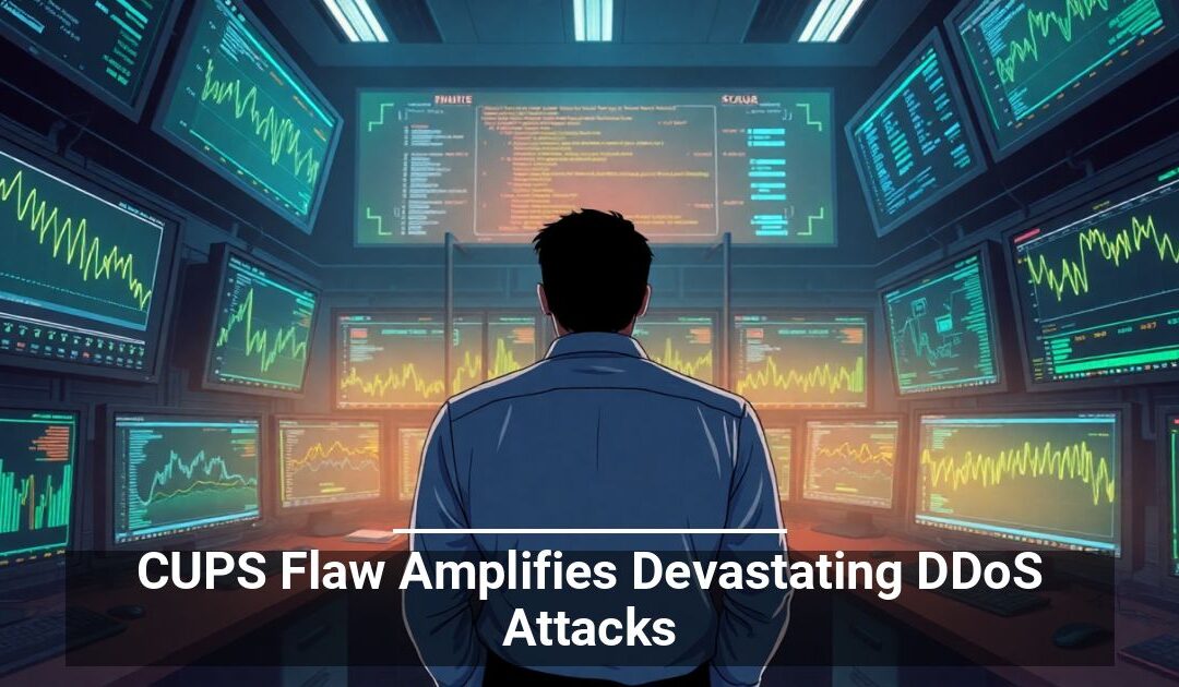 CUPS Flaw Amplifies Devastating DDoS Attacks