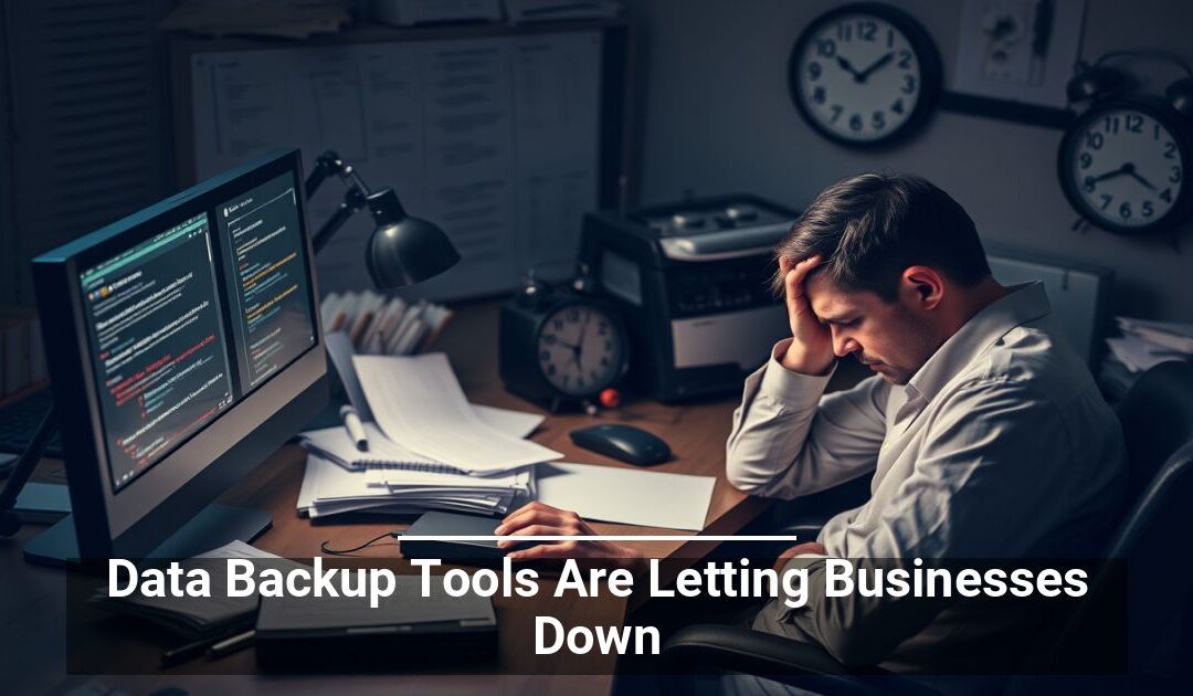 Data Backup Tools Are Letting Businesses Down