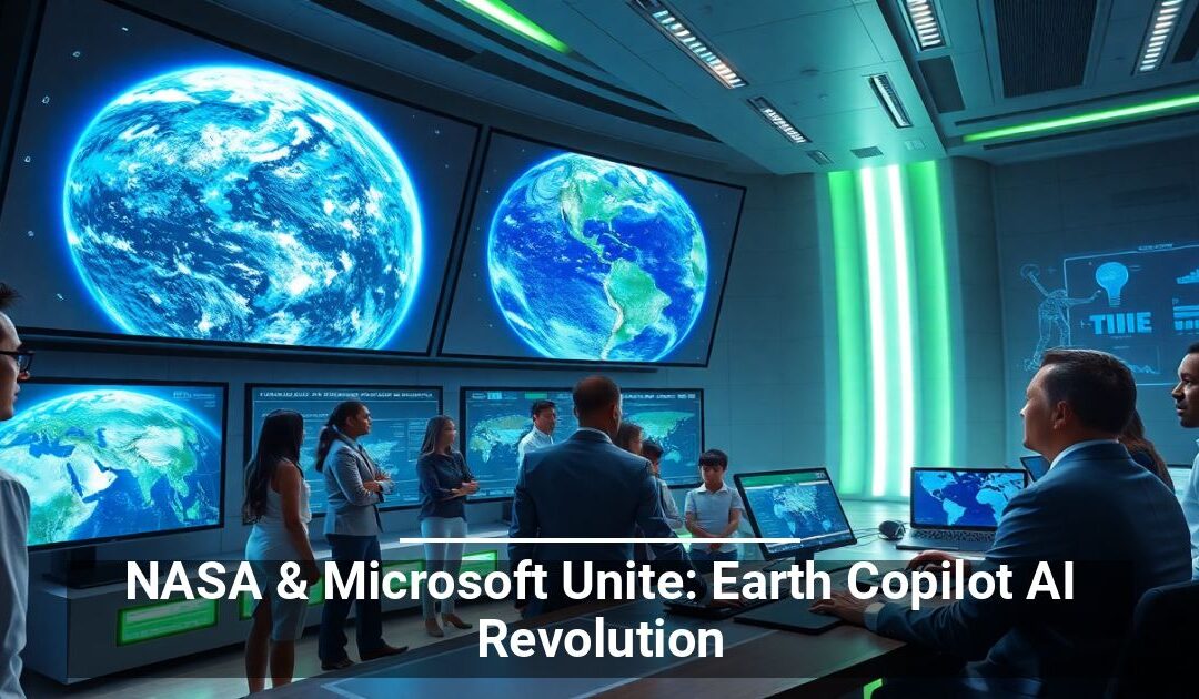 NASA & Microsoft Unite: Earth Copilot AI Revolution