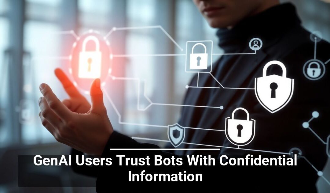 GenAI Users Trust Bots With Confidential Information