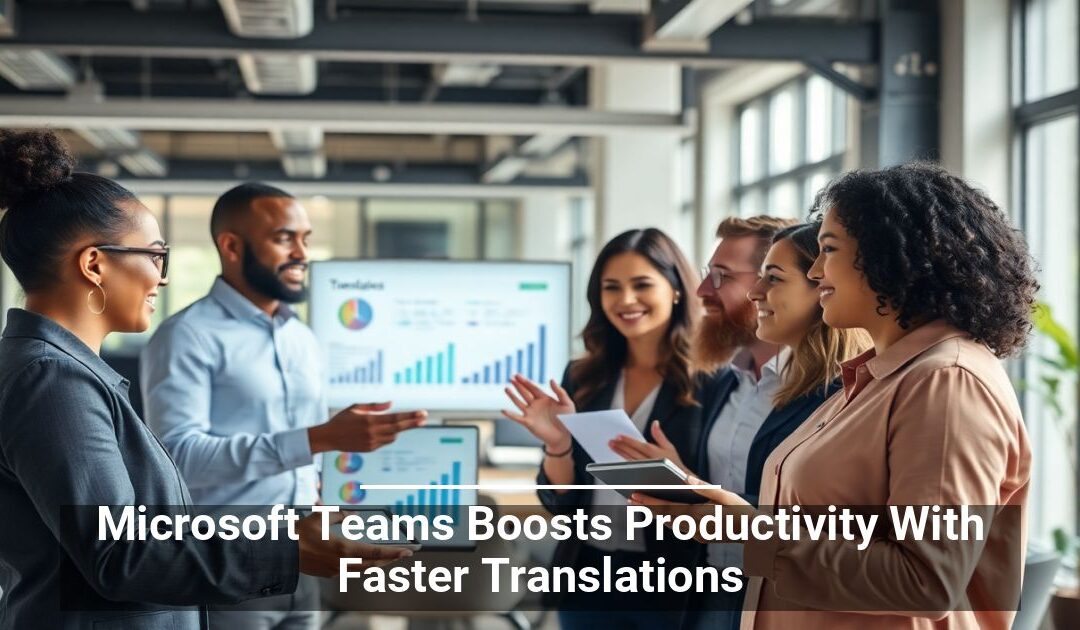 Microsoft Teams Boosts Productivity With Faster Translations