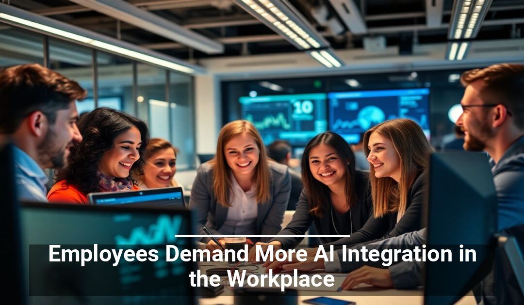 Employees Demand More AI Integration in the Workplace