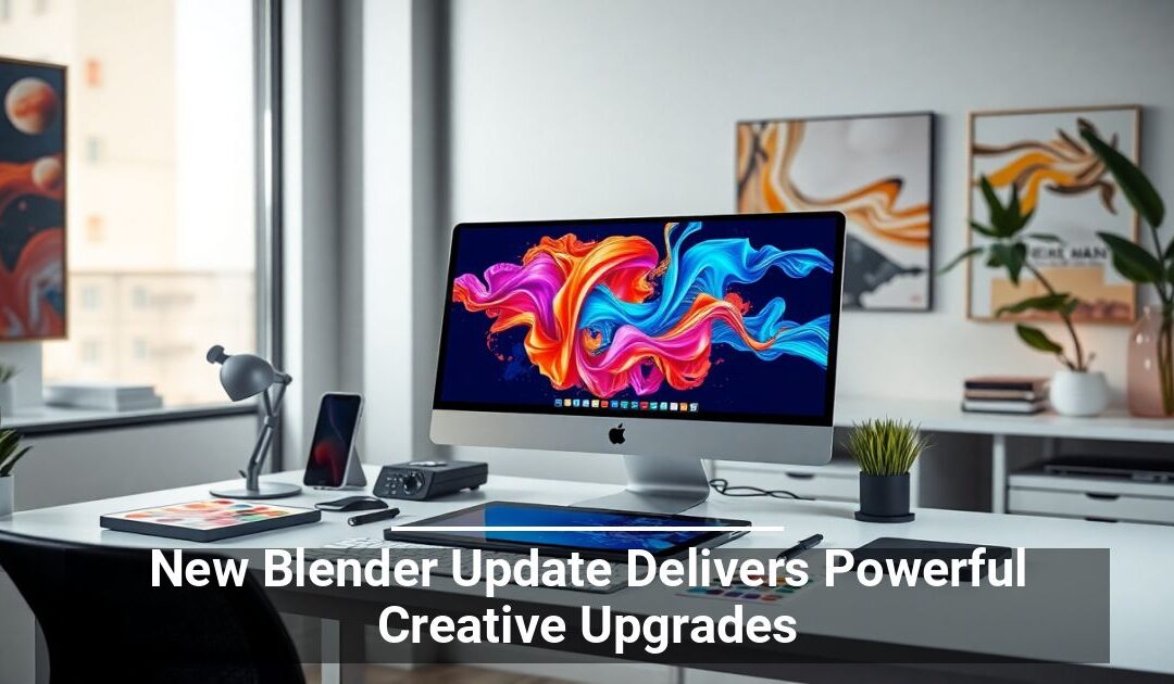 New Blender Update Delivers Powerful Creative Upgrades