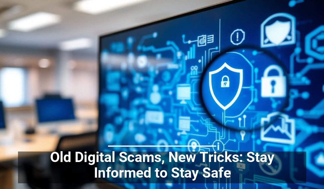 Old Digital Scams, New Tricks: Stay Informed to Stay Safe