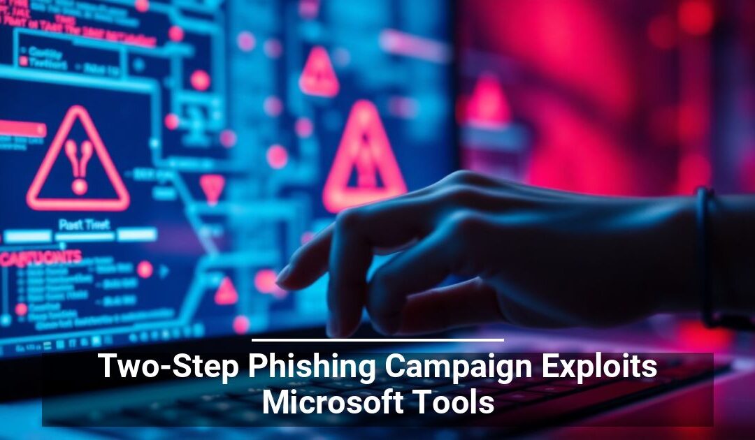 Two Step Phishing Campaign Exploits Microsoft Tools