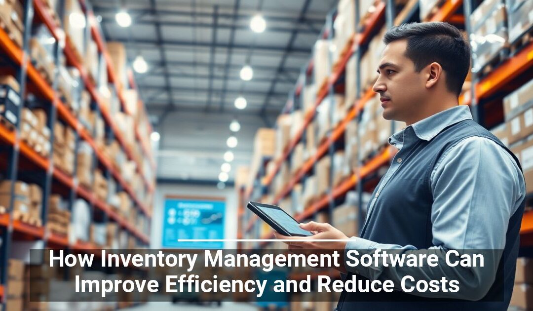 How Inventory Management Software Can Improve Efficiency and Reduce Costs