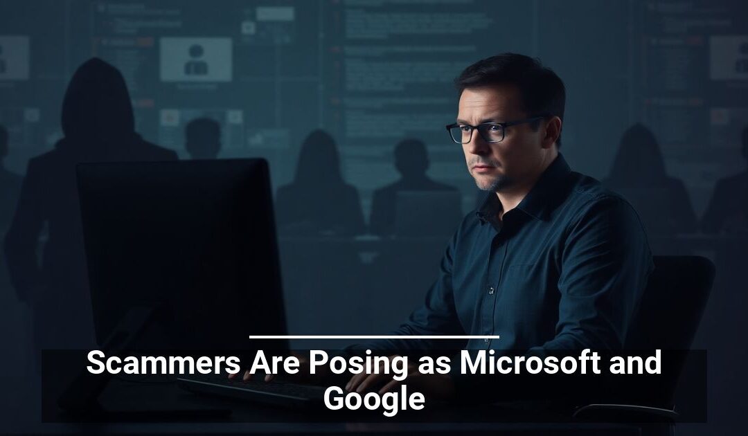 Scammers Are Posing as Microsoft and Google