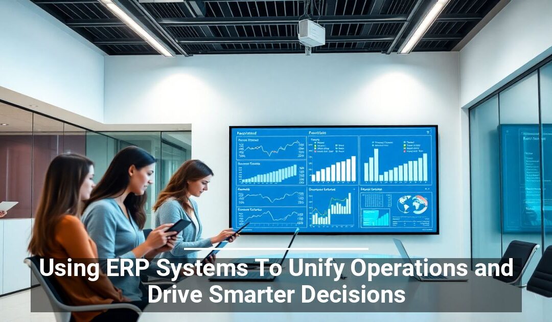 Using ERP Systems To Unify Operations and Drive Smarter Decisions
