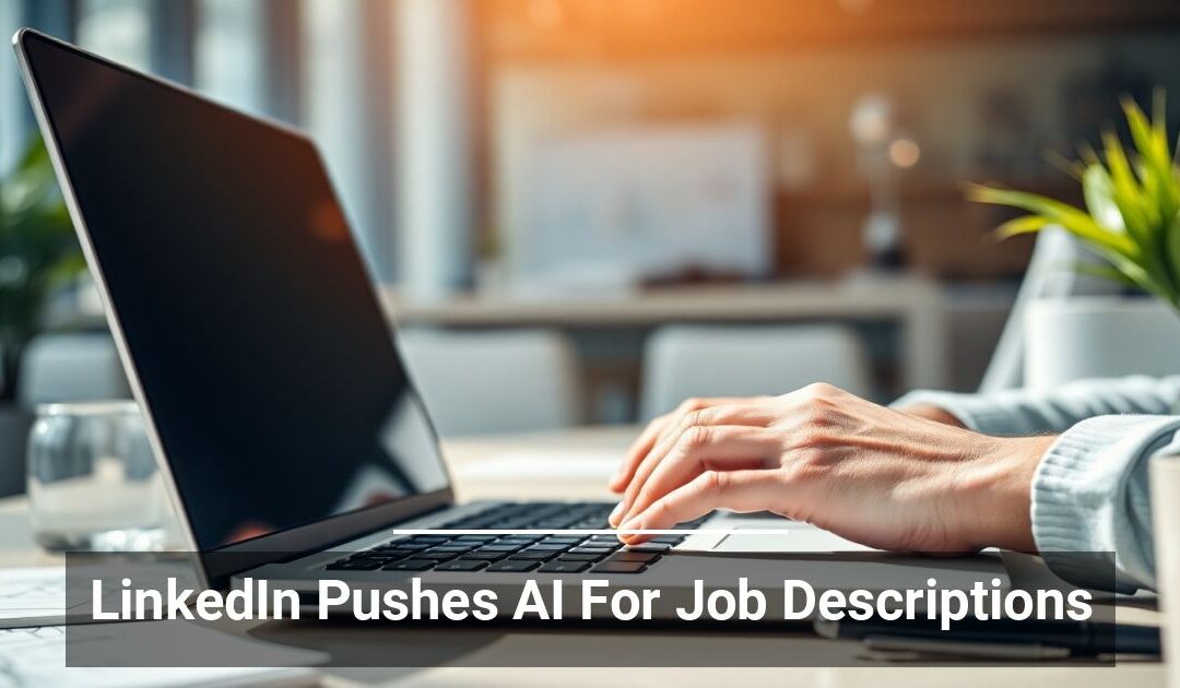 LinkedIn Pushes AI For Job Descriptions